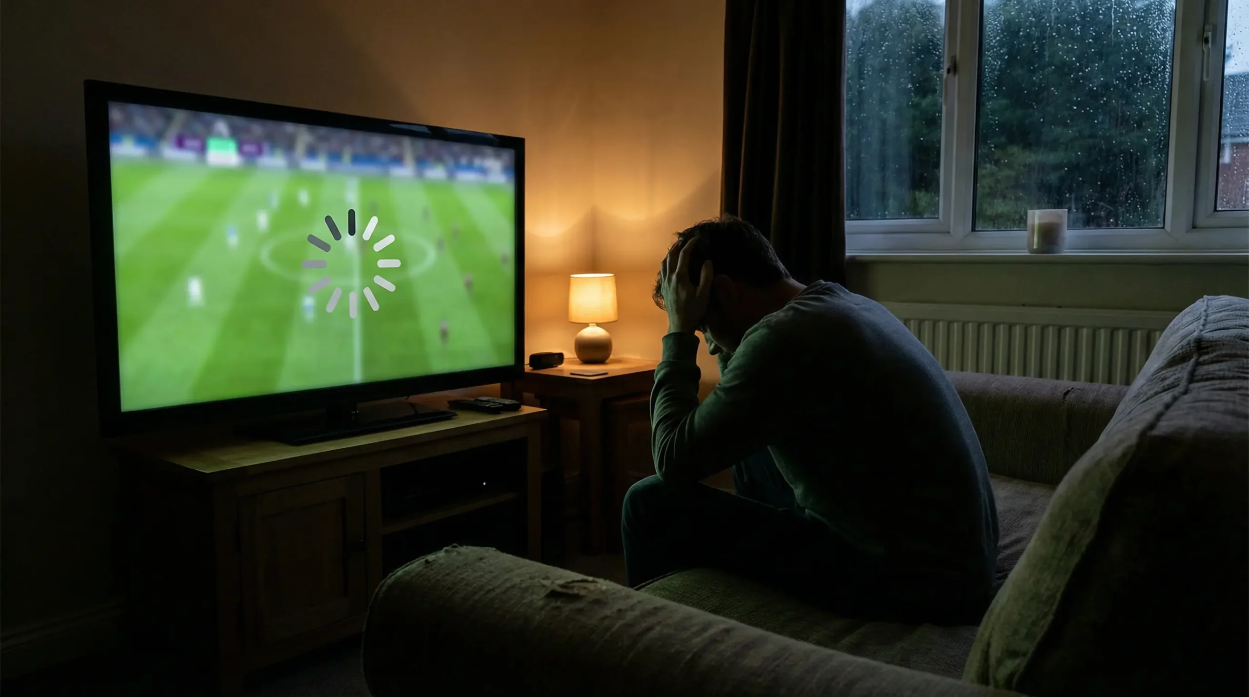 IPTV buffering during World Cup 2026 live match on smart TV in UK living room – how to fix it